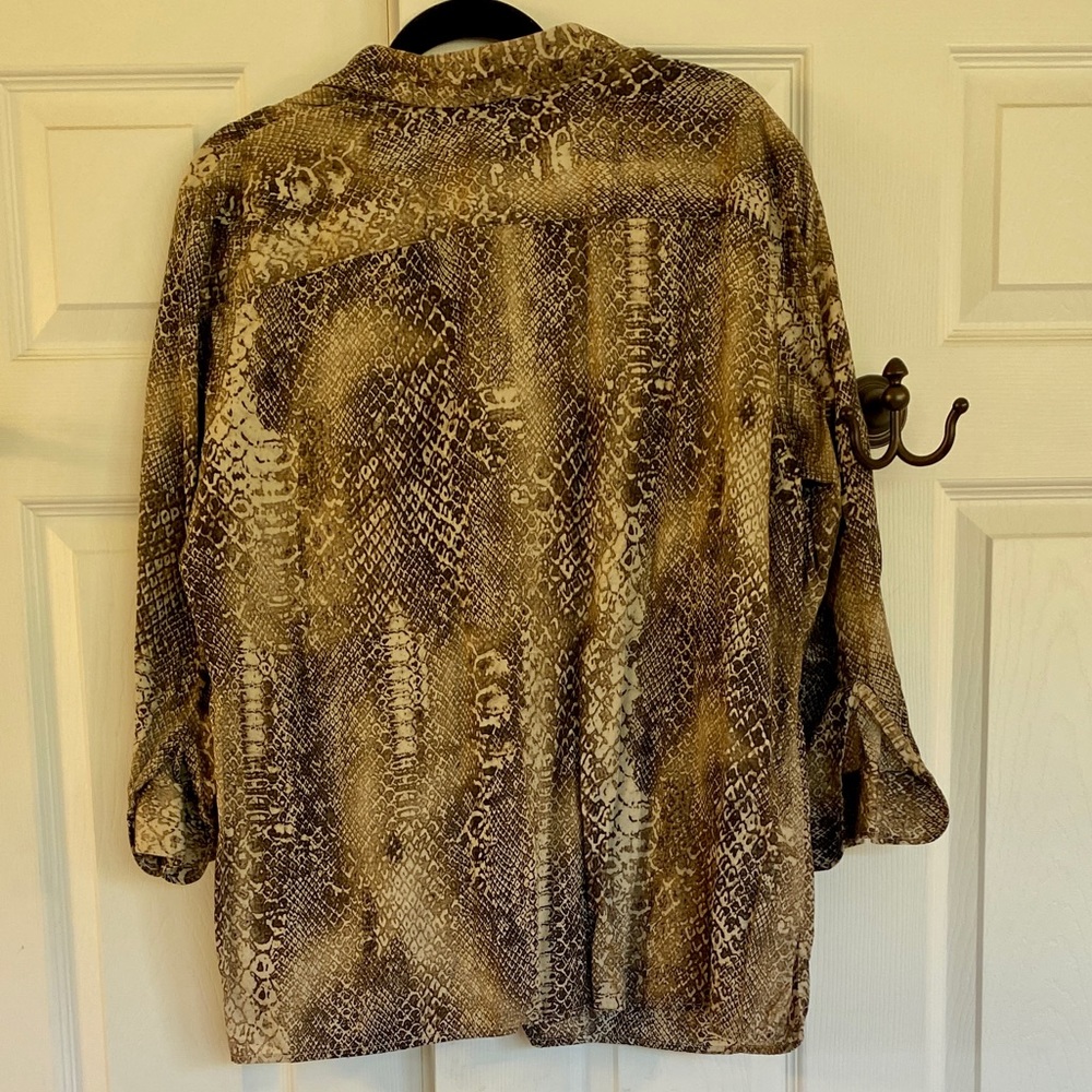 Ralph Lauren Python Print Buttondown - image 2